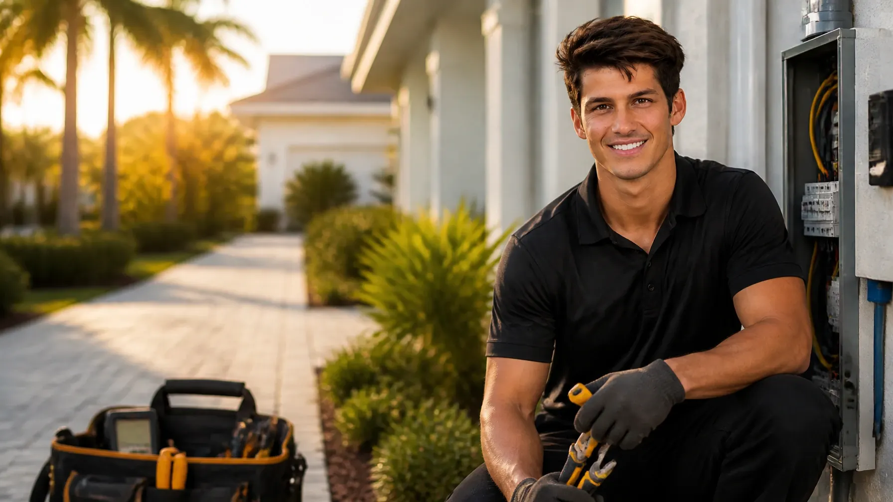 A&V Power Pro bilingual electrician serving Golden Gate, FL
